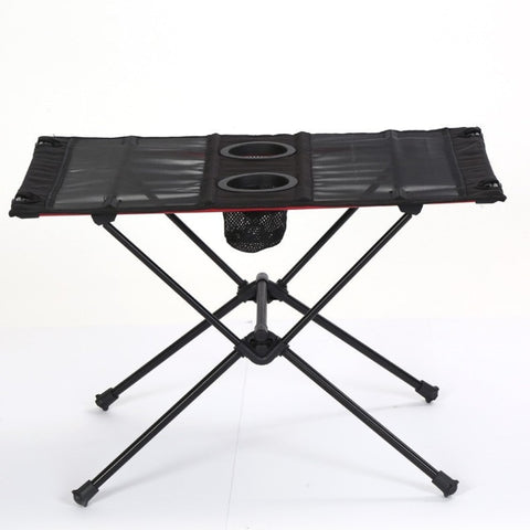 Ultralight Portable Camping Table with Cup Holder