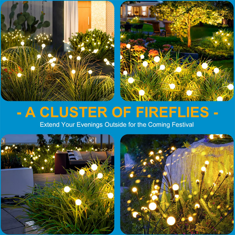 Outdoor Solar LED Firefly Lights