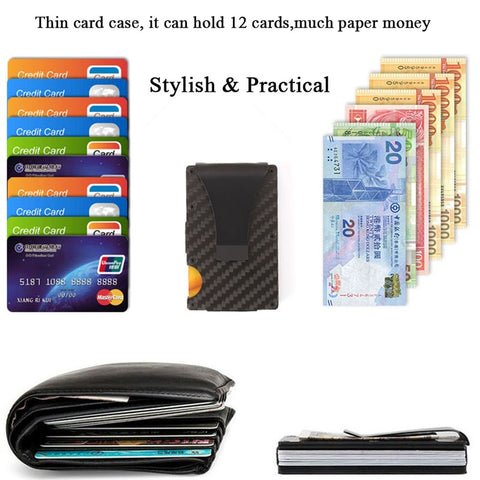 Minimalist Rfid Blocking Slim Wallet