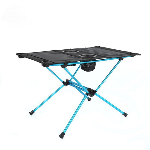 Ultralight Portable Camping Table with Cup Holder