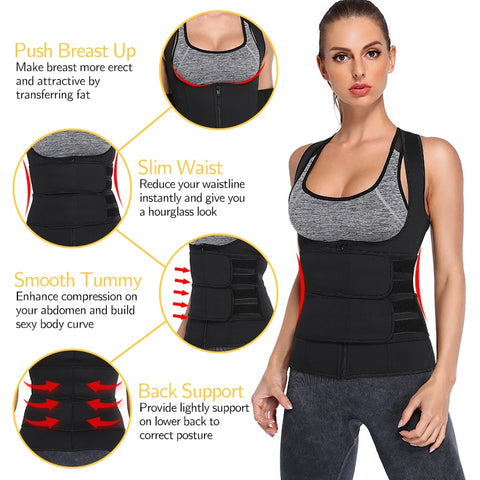 Slimming Sweat Waist Trainer Vest