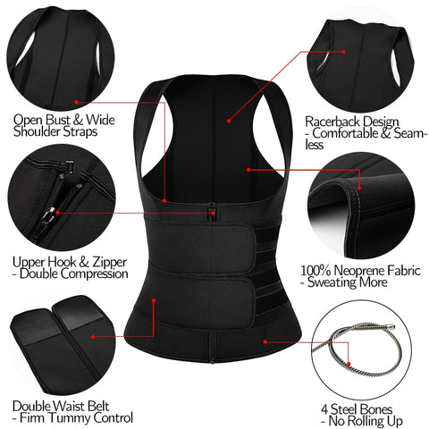 Slimming Sweat Waist Trainer Vest