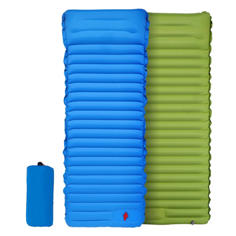 Ultralight Air Sleeping Pad with Built in Pillow